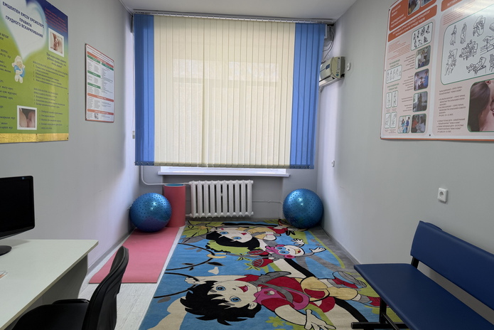 В поликлинике №1 Усть-Каменогорска проведен капитальный ремонт